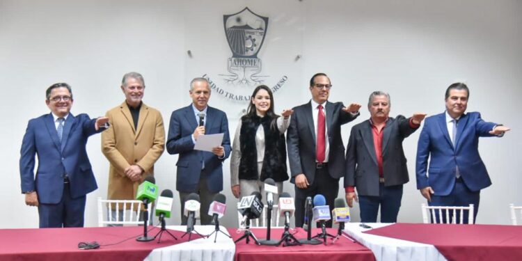 Trabajar en coordinación para el beneficio de los ahomenses”: Gerardo Vargas Landeros