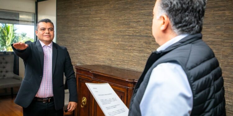 Rinde protesta nuevo director del Registro Público de la Propiedad y del Comercio