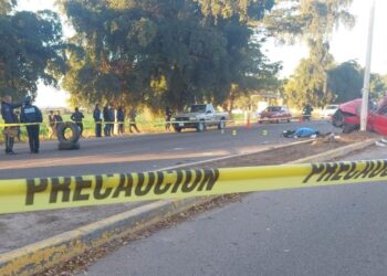 Un muerto y un herido deja choque de alcance en Yebavito, Navolato