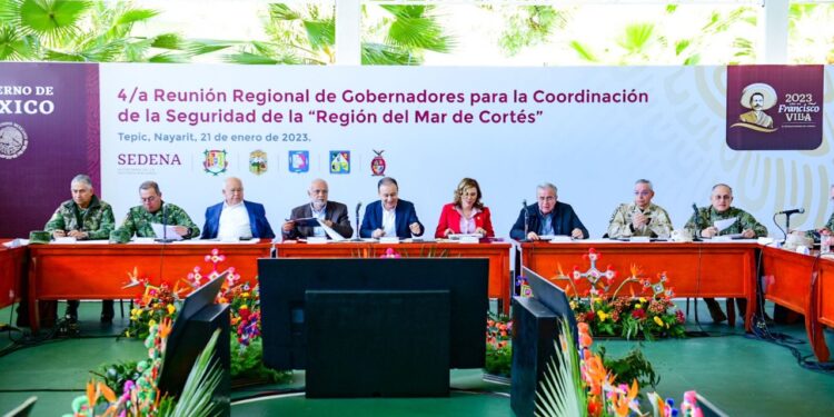 Rocha se reunió con los gobernadores del Mar de Cortés
