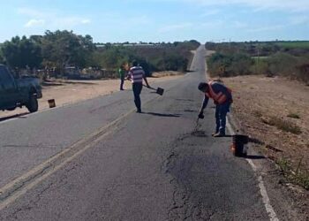 Reactivan programa de bacheo en Elota