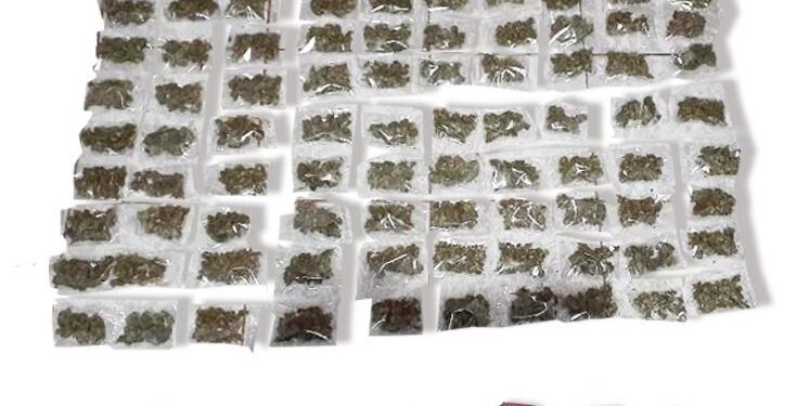 Asegura arma de fuego y más de 2 mil 500 envoltorios de presunta droga en Mocorito