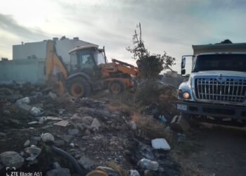 Se brinda atención oportuna a reporte de basurero clandestino en colonia Prados Residencial