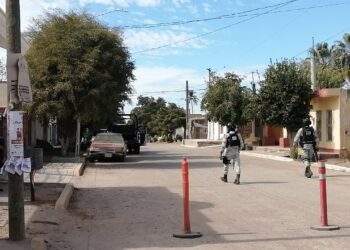 Guardia Nacional realiza operativo en Culiacancito y asegura un domicilio