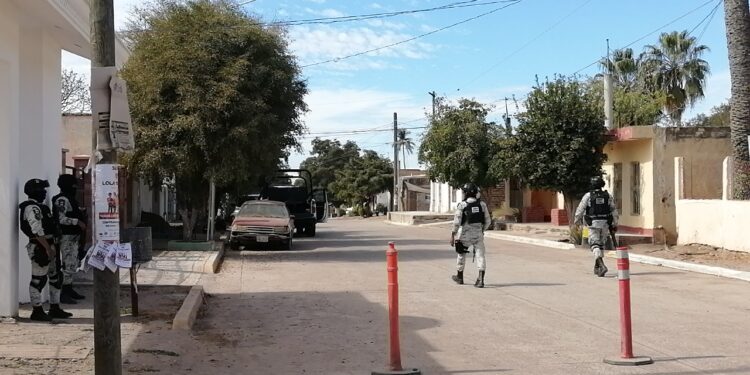 Guardia Nacional realiza operativo en Culiacancito y asegura un domicilio
