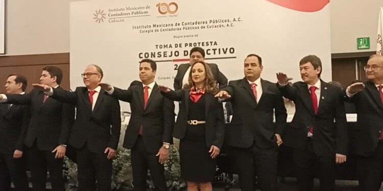 Alejandro Valdez Mendoza, es el nuevo dirigente del Instituto Mexicano de Contadores Públicos de Culiacán