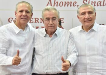 “Son en Sinaloa y Ahome un ejemplo para el país”: Adán Augusto López.