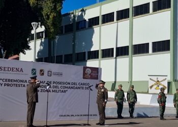 El general Alfredo Salgado Vargas rinde protesta como comandante de la Novena Zona Militar