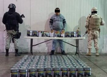 Interceptan en Sonora cargamento de metanfetaminas que salió de Culiacán