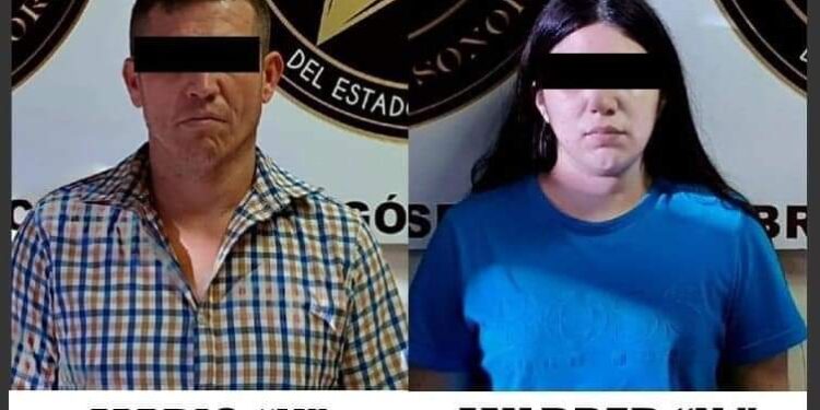 Capturan en Los Mochis a pareja acusada de la desaparición de un doctor en Sonora