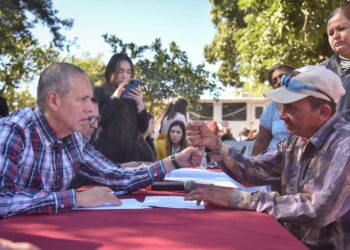 Llegan los beneficios de Bienestar en tu comunidad a La Bajada de San Miguel