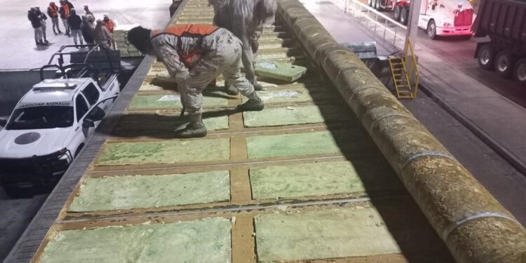 Aseguran en Sonora más de 400 kilos de droga que procedía de Escuinapa