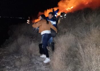 Protección Civil investigará las causas del incendio en la isla Bledo Chico