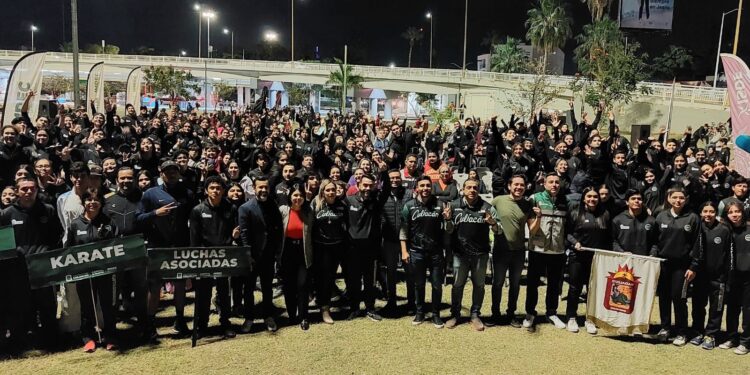 Abandera Ayuntamiento a deportistas de Culiacán rumbo a los nacionales CONADE 2023 en su etapa Estatal