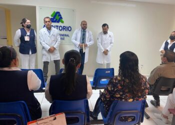 Imparten curso de actualización pediátrica a personal de enfermería del Hospital General de La Cruz de Elota