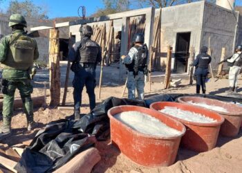 Aseguran más de una tonelada de droga sólida y 200 kilos de droga liquida