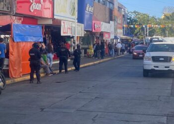 Agentes de Tránsito detienen a presunto asaltante en centro de Culiacán