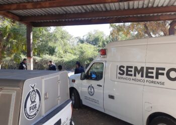 Hallan asesinado a joven a un costado de la carretera a Mojolo