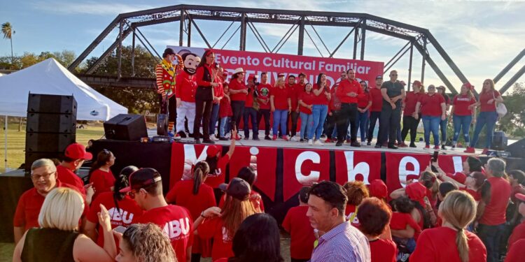 Alegría y clima de victoria en la Gran Kermesse en apoyo a Michel Benítez Uriarte