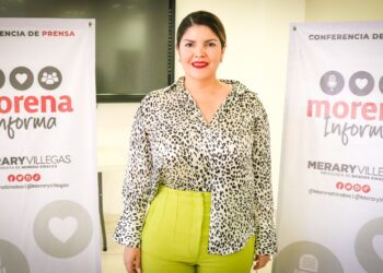 Al estilo de “La Beba”, Merary Villegas manda mensaje a la oposición ante críticas por visita de AMLO