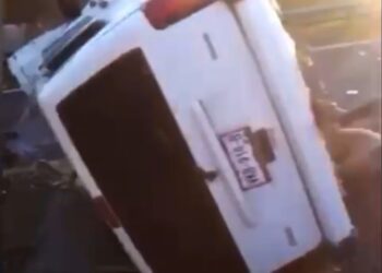 Un muerto y un herido grave dejó ayer una volcadura en Elota