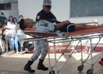 Por lo menos 10 elementos de la Guardia Nacional fueron heridos de bala en El Sauz