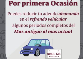 Gobierno del Estado realizará descuentos vehiculares durante marzo