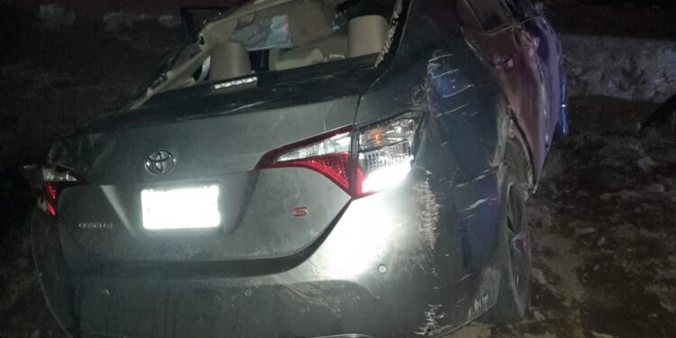 Volcadura deja cinco lesionados en Mocorito