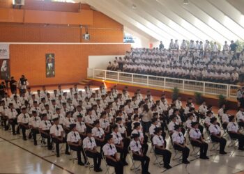 106 cadetes de la Unipol  listos para fortalecer la paz en Sinaloa