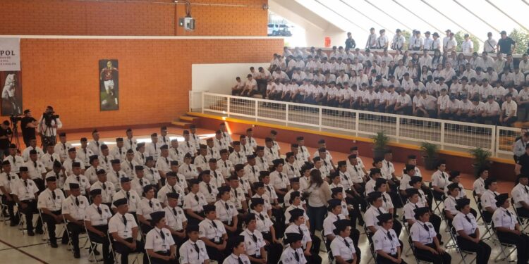 106 cadetes de la Unipol  listos para fortalecer la paz en Sinaloa