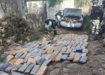 Con 270 paquetes de marihuana y cristal detienen a dos en Guanajuato