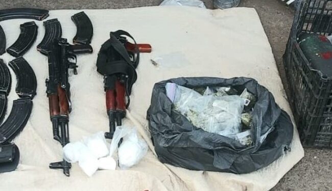 Andaban bien armados y cargados con drogas en Michoacán