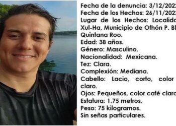 ¡Ayuda a localizarlo! El culiacanense Daniel Tirado fue secuestrado en Quintana Roo