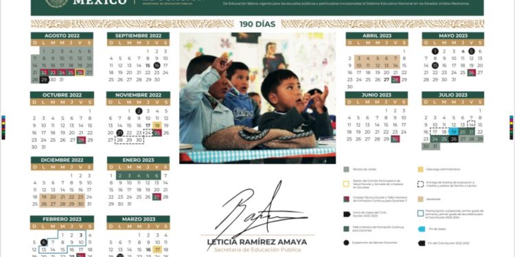 Así quedará el calendario de educación 2022-2023 en Sinaloa