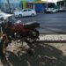 Herido motociclista al chocar contra camioneta hoy en el Malecón Viejo