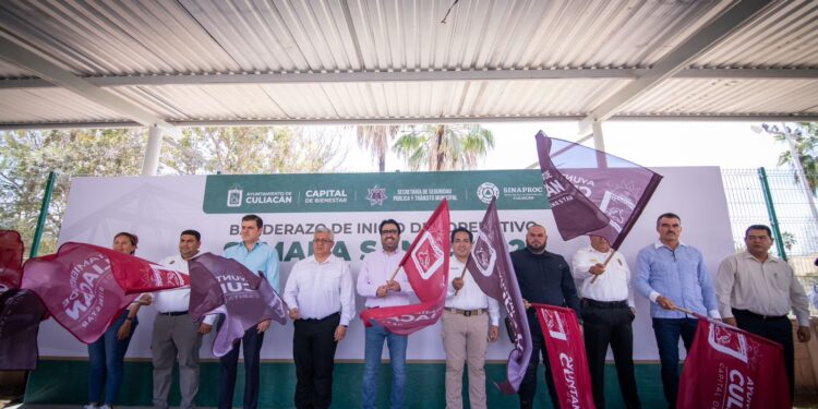 Juan de Dios Gámez encabeza banderazo de inicio del Operativo de Seguridad Semana Santa 2023