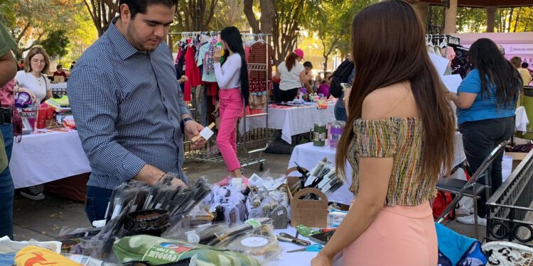 ISJU e IMJUVE realizan Mercado Joven en Ahome