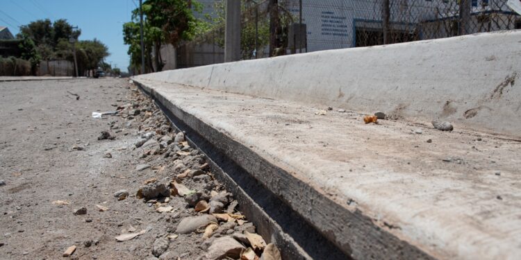 Obras de pavimentación llegan en su etapa inicial hasta el sector Aeropuerto