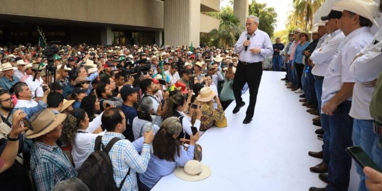 Rocha Moya cumple compromiso; este viernes se reunirá con agricultores