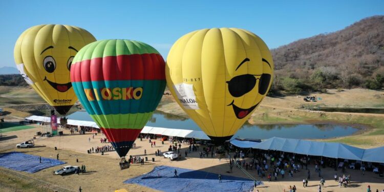Inician elevaciones en el Festival del Globo Culiacán 2023