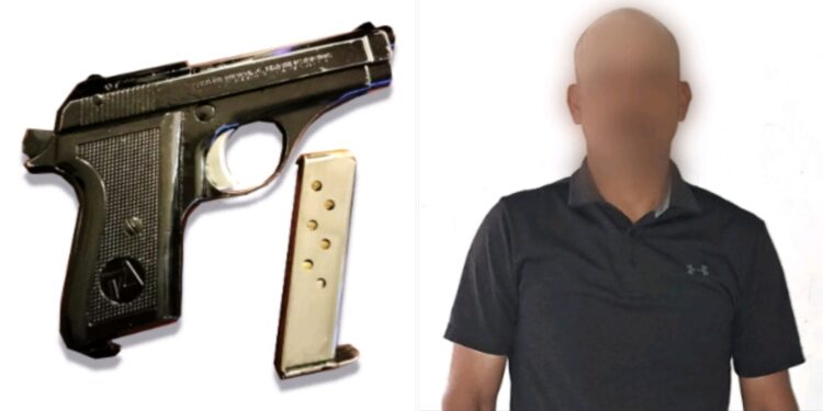 ¡Ahora sí!, la PEP asegura a civil armado en Culiacán