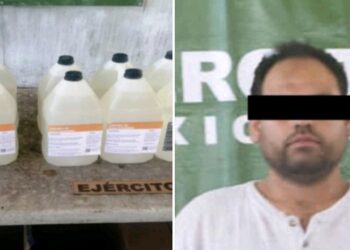 Guardia Nacional y Ejército Mexicano aseguran metanfetamina en Sonora