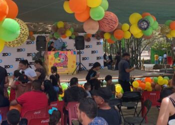Cientos de niñas y niños, son festejados en Zoo de Culiacán