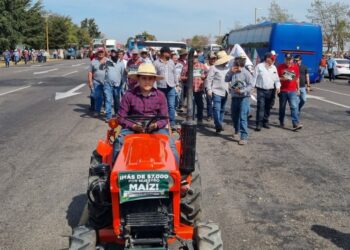 ¡No menos de 7 mil! Gritan agricultores para exigir un precio justo a la tonelada de maíz previo al arribo de AMLO