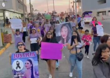 “Fue feminicidio, no fue accidente”: Protestan en Mazatlán para exigir justicia por Aimé Joanna