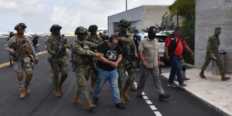 “El 15″, líder del Cártel de Sinaloa, quien sembró terror en Cancún, fue detenido en Guamúchil 