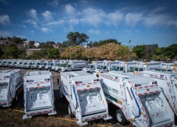 Ayuntamiento invierte 139 mdp en la compra de 40 camiones recolectores de basura