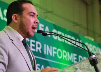 ¡Amo al STASE y mi compromiso es con la base!: exclamó Michel en su primer mensaje como secretario general