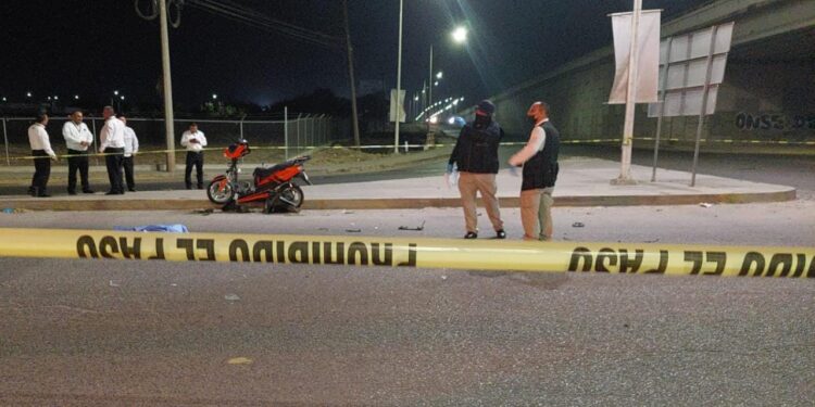 Muere motociclista atropellado por un automóvil sobre “La Costerita”
