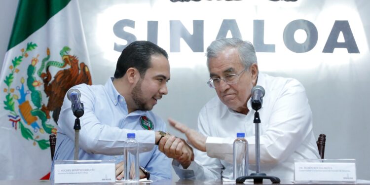 Michel Benítez y Rubén Rocha inauguran nueva relación entre STASE y Gobierno de Sinaloa